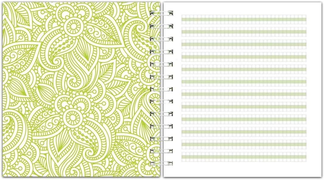 Channie’s Handwriting Improvement Spiral Notebook, Stylish Visual Writing & Printing Aid for Elementary School Students and Special Needs Kids & Teens, 120 Pages, Thick Paper, Size 10.5" x 9.5"