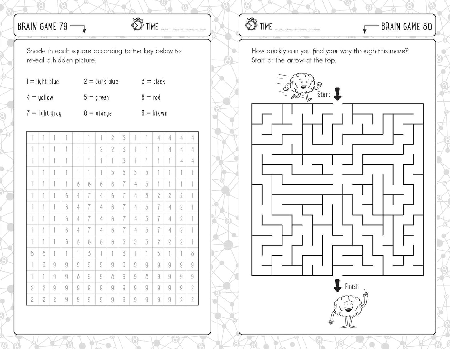 Brain Games for 8 Year Olds: Fun and Challenging Brain Teasers, Logic Puzzles, and More for Kids