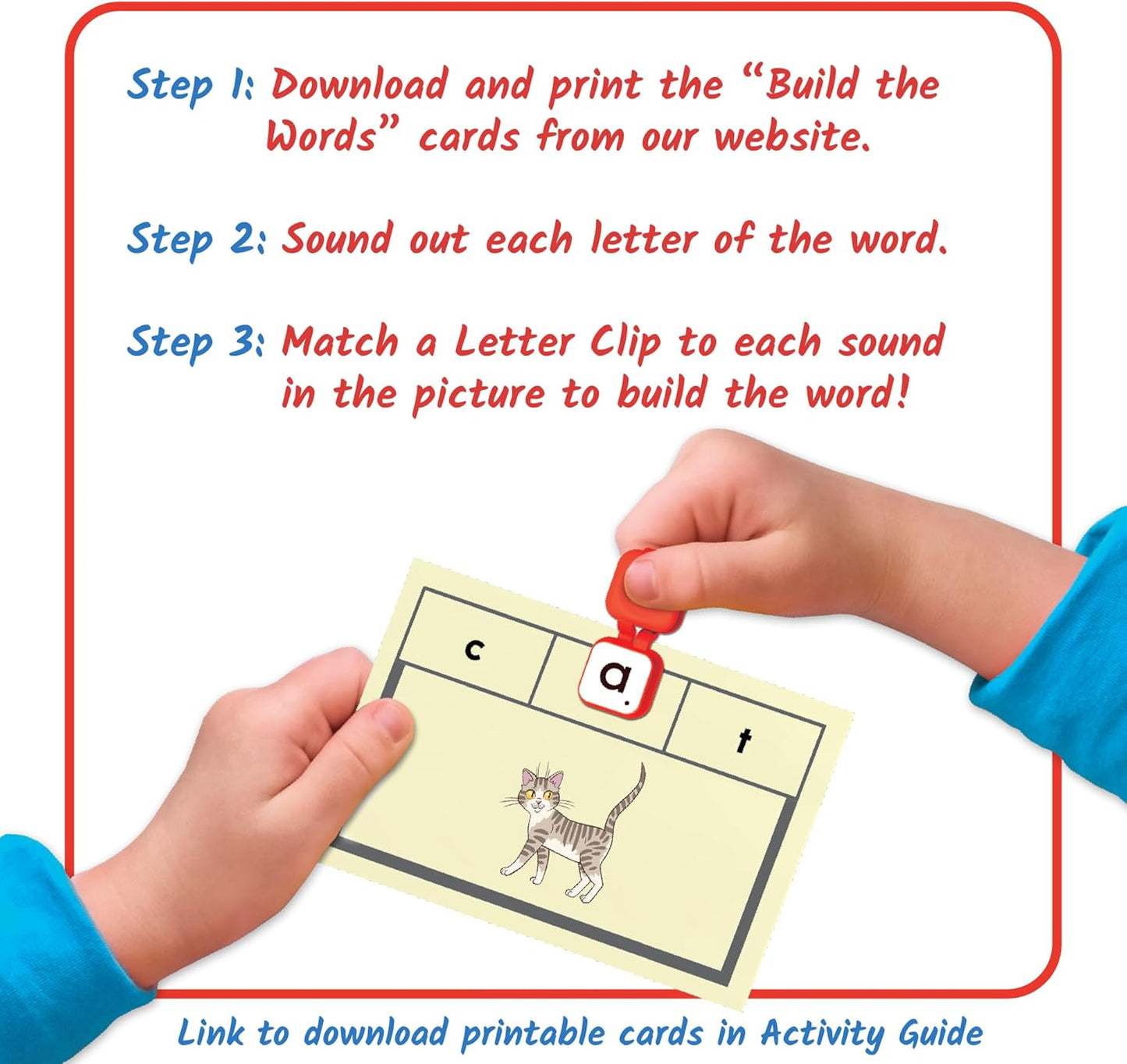 hand2mind Learn My Letters Fine Motor Clips, Kids Clothespin Activities, Letter Practice for Preschoolers, Toddler Alphabet Learning Toys, Pincer Grasp Toys, Fine Motor Toys, Reading Manipulatives