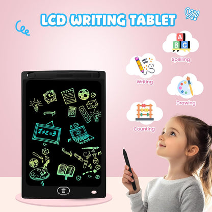 20 Pack LCD Writing Tablet for Kids - Erasable and Reusable Toddler Doodle Board in 8.5 inch, Ideal Drawing Pad for Learning Toy for Ages 3-8, Gift for Girls Boys (20 Pack)