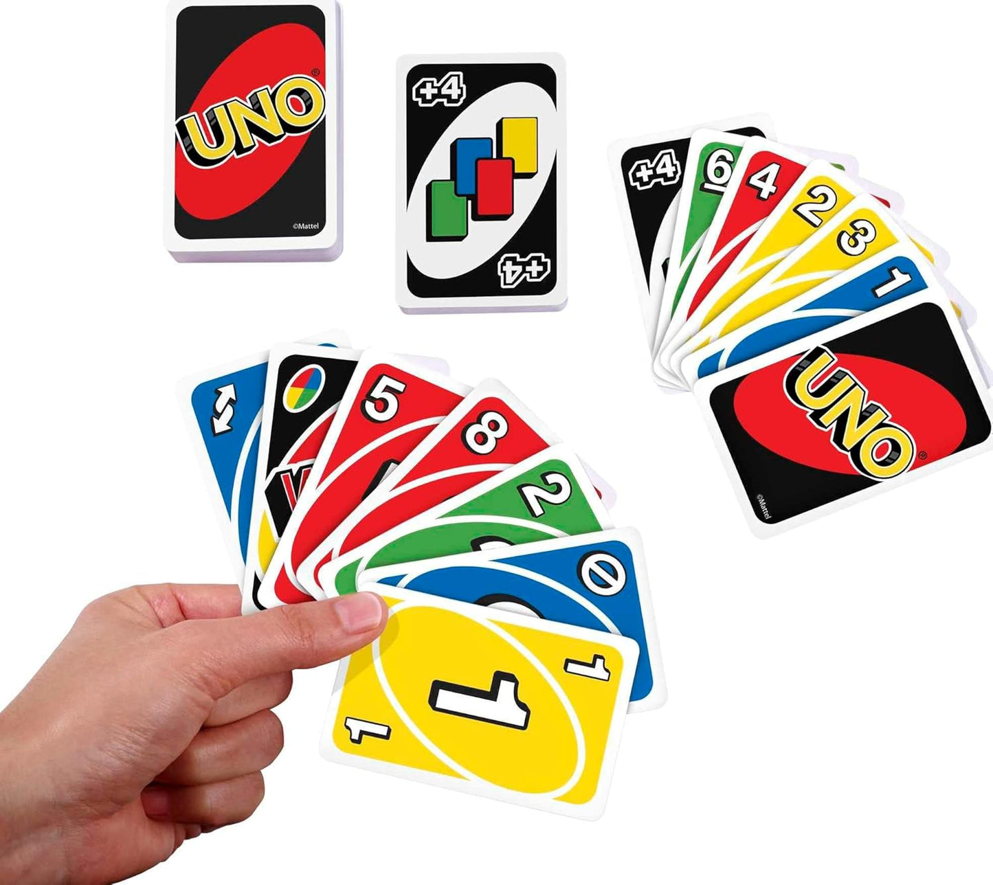 Mattel Games Skip Bo Card Game in Decorative Tin with 162 Cards, Sequencing Family Game for 2 to 6 Players, Kids Gift for Ages 7 Years & Older (Amazon Exclusive)