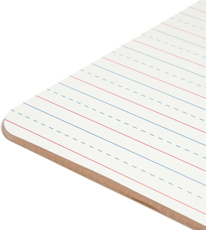 U Brands Dry Erase Lapboards, 10 Pack, 9" x 12", Double-Sided Small Whiteboards for School, Student Lapboards for Classroom, School & Homeschool Supplies, Portable Mini Whiteboard Set