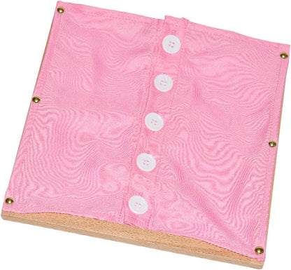 Educational Early Learning Tool Dressing Frame for 2-8 Years Old Learn to Dress Practice Skills Development Toy, Zipper