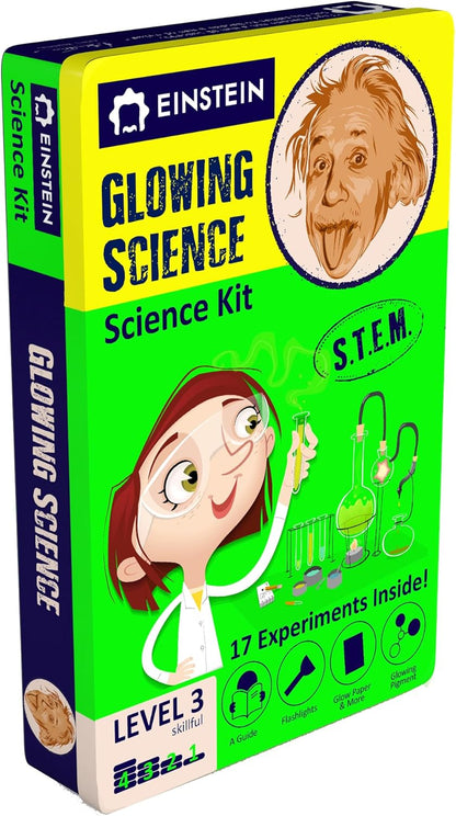 Einstein’s Optical Illusion LAB Science Kit for Kids. STEM for Boys & Girls Aged 8 and Above. 14 Exciting Experiments Inside/Detailed Picture Guide Included. Award Winning Kit