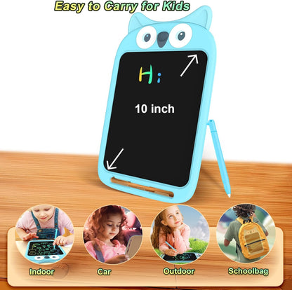 10 Inch LCD Writing Tablet, Erasable Doodle Board Toy, Cute Lion Drawing Pad for Kids Ages 2-6 - Educational Christmas Birthday Gift (Lion)