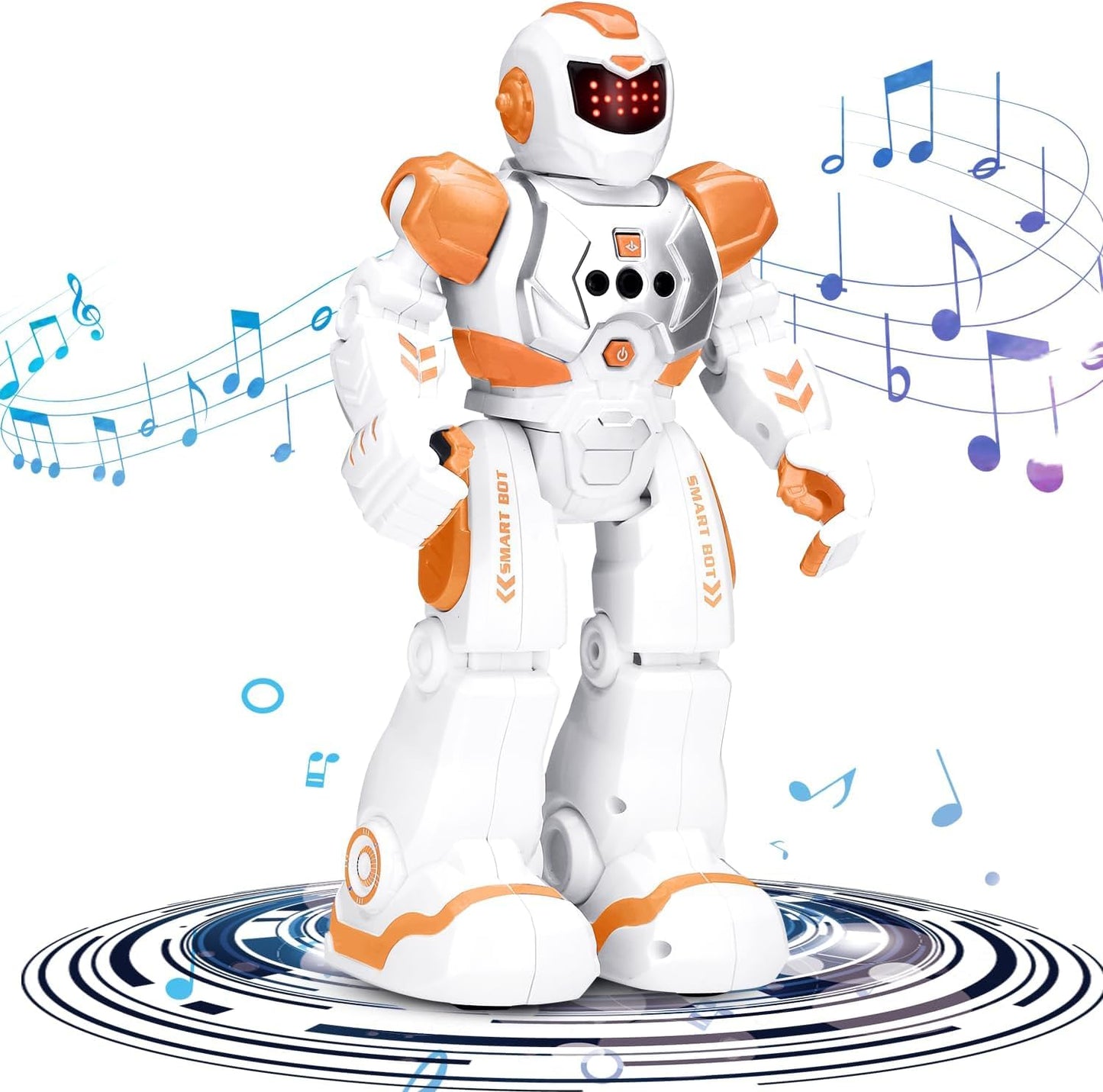 KingsDragon Robots Toy for Kids, RC Gesture Sensing Toy, Interactive Walking Singing Dancing Robot Birthday Presents for Boys Girls Age 6 7 8 9 Years Old