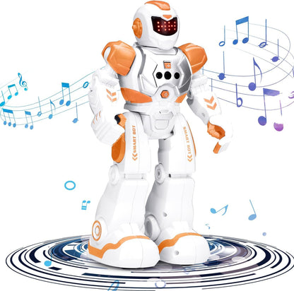 KingsDragon Robots Toy for Kids, RC Gesture Sensing Toy, Interactive Walking Singing Dancing Robot Birthday Presents for Boys Girls Age 6 7 8 9 Years Old