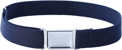 AWAYTR 3 PCS Kids Adjustable Magnetic Belts - Easy to Use Magnetic Buckle Belt for Boys and Girls