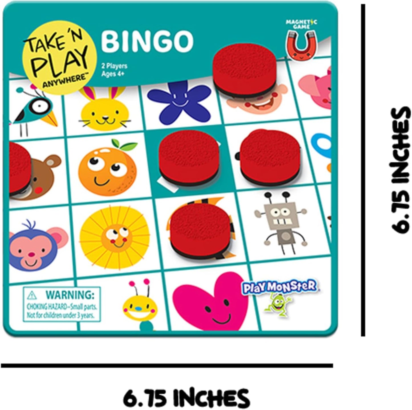 PlayMonster Take N Play Anywhere — Hangman — Easy to Use, Hard to Lose — Fun on the Go Travel Game — For Ages 5+