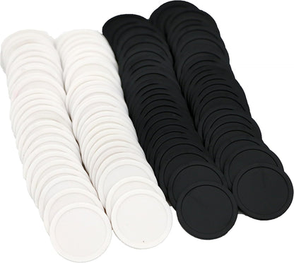 35MM/1.37-inch Box of 120 Counting Coins for Poker Chips and Game Coins (Light Blue, 35MM/1.37-inch)