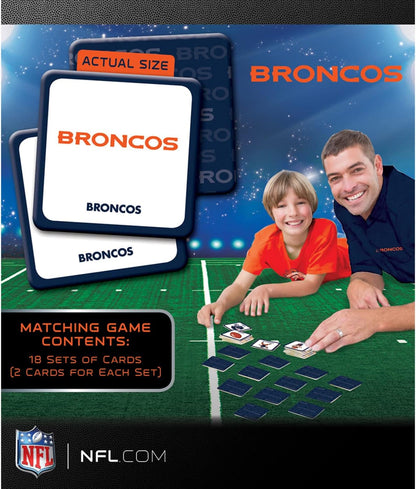 MasterPieces Sports Games - NFL Matching Game - Game for Kids and Family - Laugh and Learn