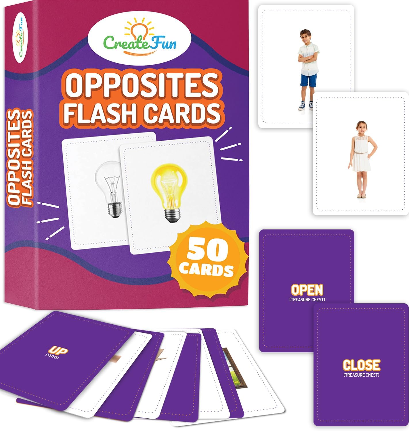 Go Together Flash Cards for Kids & Adults – 50 Realistic Matching Picture Cards for Speech Therapy, Dementia Activities, ESL, Autism Learning, Memory & Language Development, Classroom & Home Use