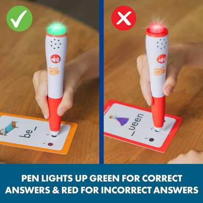 Educational Insights Hot Dots Kindergarten Prep Set – Toddler ABC Flash Cards with Interactive Pen, Kindergarten Learning Activities, Reading & Math Workbooks, Learn to Read for Kids ages 4+