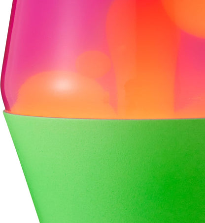 The Original Lava® Lamp - 14.5" Techno Chrome - Classic Liquid Motion Lamp - Pink Lava and Blue Liquid - Item #2097 (Amazon Exclusive)