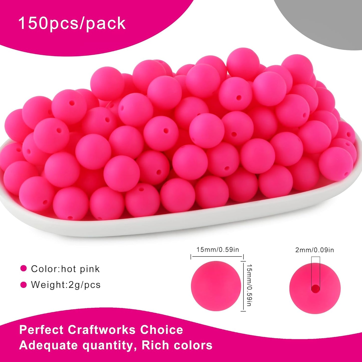 65Pcs 19mm Silicone Beads for Keychain Making Bracelet Necklace, Bulk Round Silicone Beads for Pens（Christmas Green） - Colors B