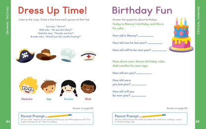 Logic Puzzles for Clever Kids: Fun brain games for ages 4 & up
