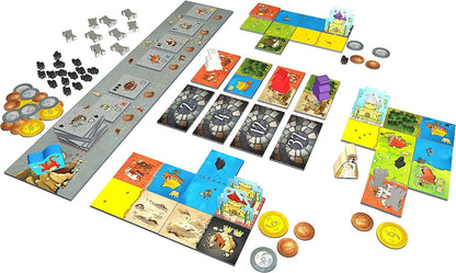 Strategy Board Game Extension for Kids, Teens and Family, Tabletop Game Nights, Ages 8 & Up, 2 to 5 Players, Kingdomino Age of Giants Expansion by Blue Orange Games