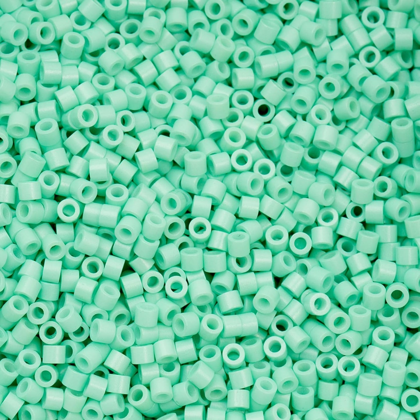 John Bead 25g Cylin Beads Opaque Turquoise Green 11/0 Glass Cylindrical Seed Beads for Jewelry Bracelets Necklaces Earrings Making Embroidery