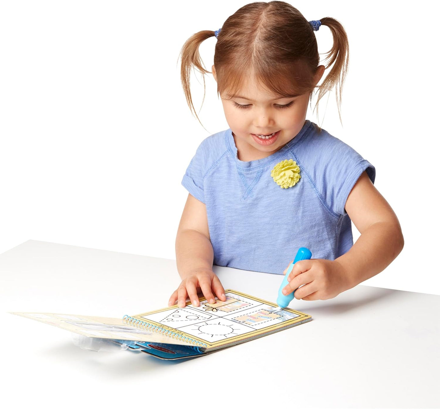 Melissa & Doug On The Go Water Wow! Mess Free Coloring Book, Reusable Water-Reveal Activity Pad, Alphabet, Travel Toys, Party Favors, for Toddlers & Kids Ages 3+ - FSC Certified