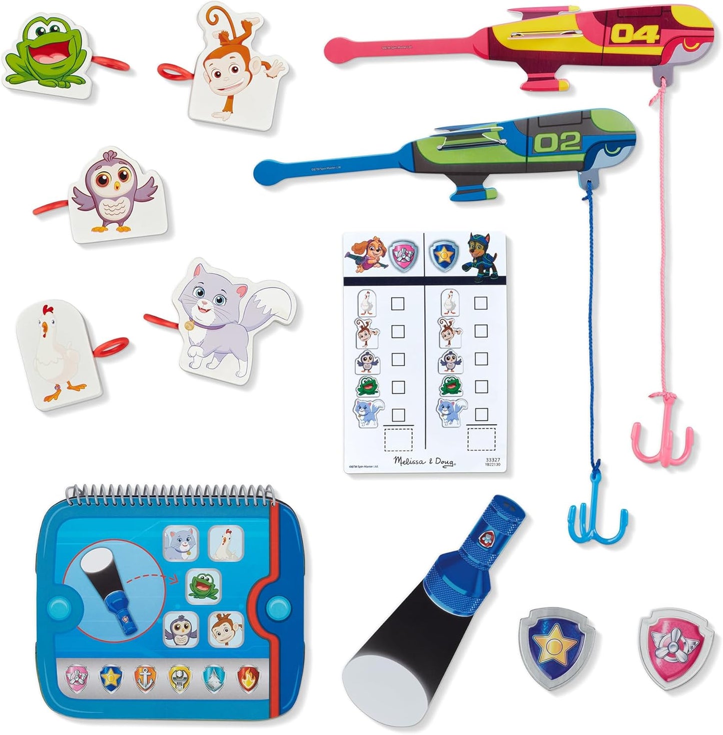 Melissa & Doug PAW Patrol Wooden See & Spell Pup Pad Game - FSC Certified