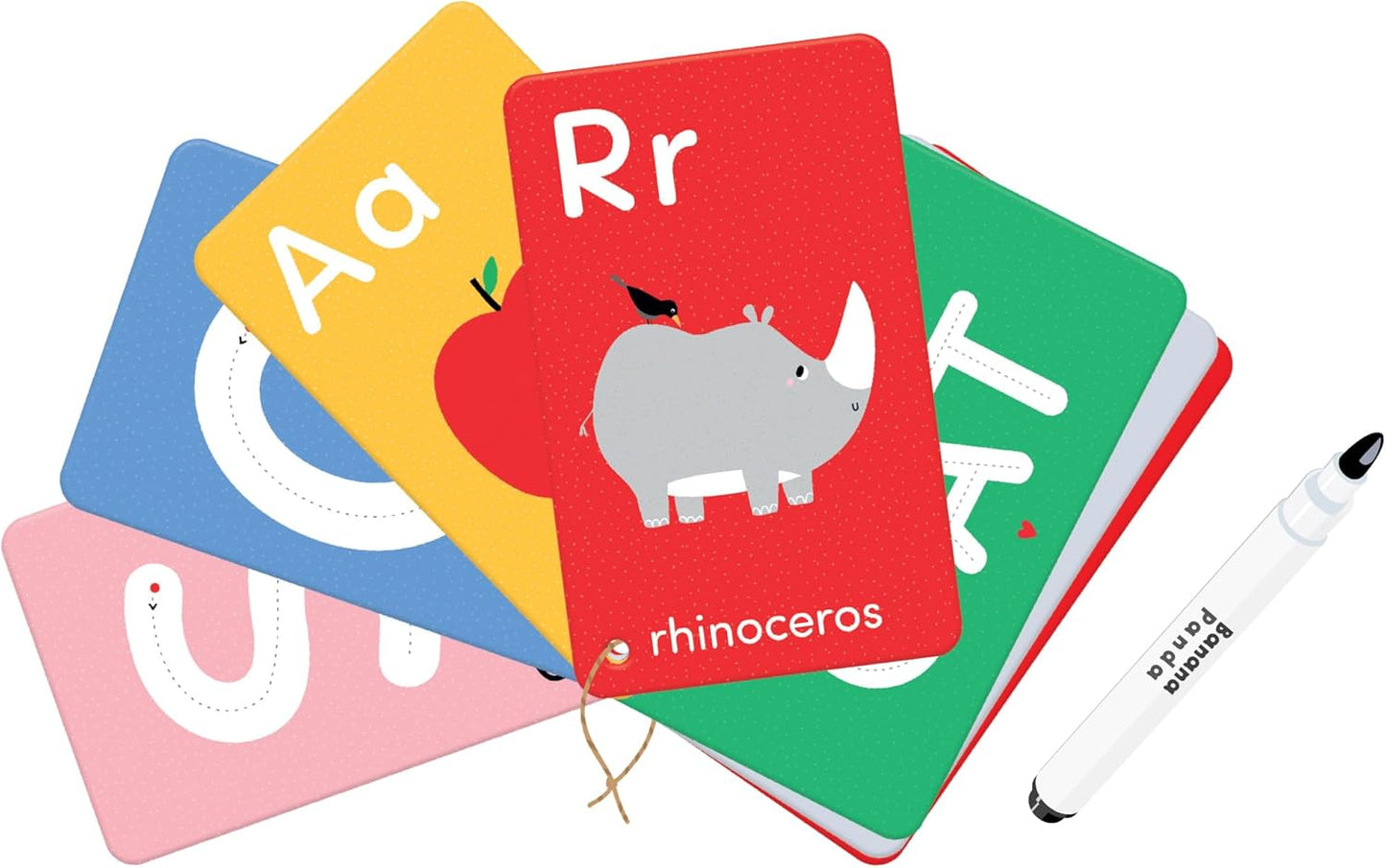 Let’s Write and Wipe Preschool Learning Activities - Letters - 56 Pages of Creative Tasks on Dry-Erase Cards with Marker Promote Early Learning Basics, ABCs and Motor Skills, for kids ages 3-5 years