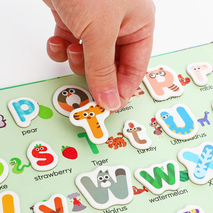 78PCS Magnetic Letters Alphabet Magnets ABC Fridge Magnets for Toddlers 1-3 Kids, Cute Educational Animal Toys Refrigerator Magnets Great Preschool Spelling Learning Gift, Uppercase Lowercase Letters