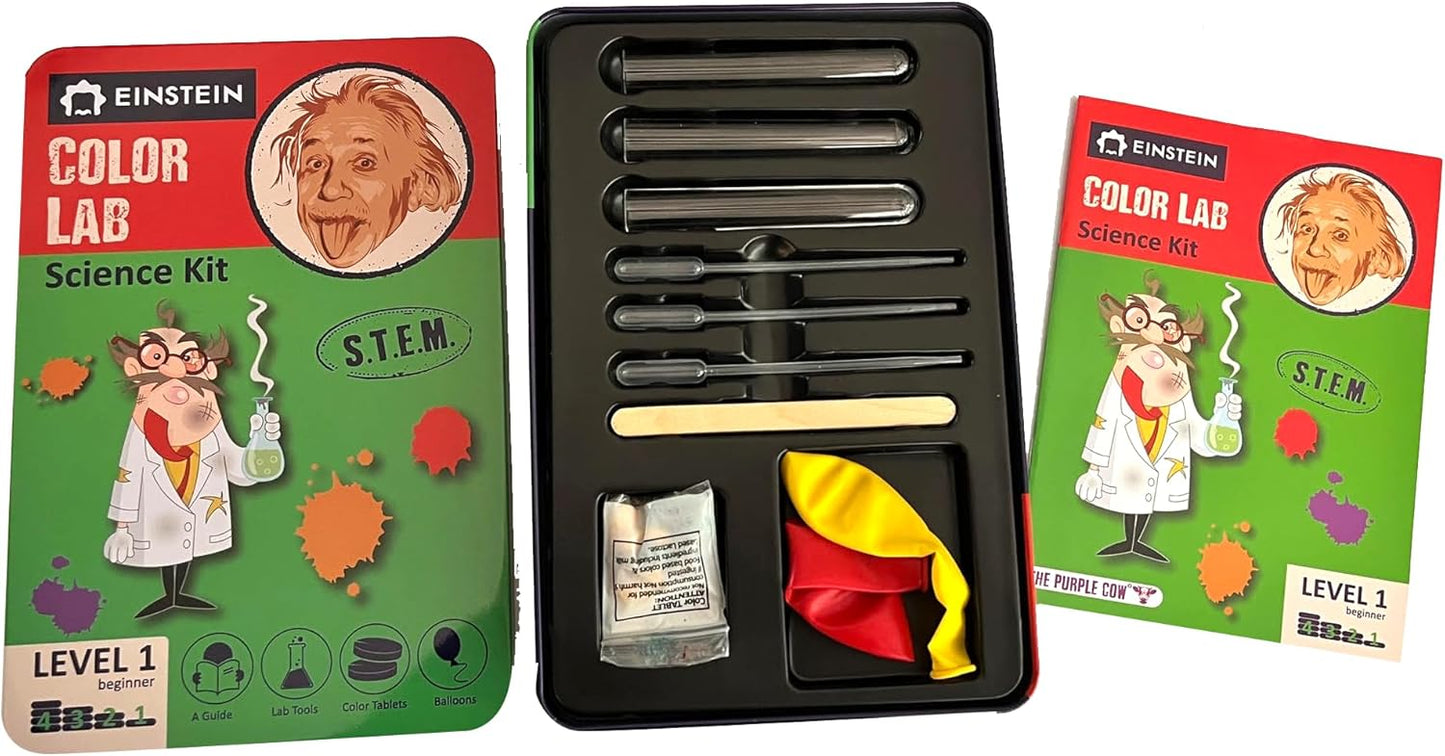 Einstein’s Optical Illusion LAB Science Kit for Kids. STEM for Boys & Girls Aged 8 and Above. 14 Exciting Experiments Inside/Detailed Picture Guide Included. Award Winning Kit
