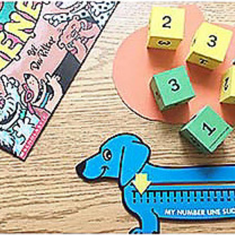 Fun Express Wiener Dog Number Line Sliders - 12 Pieces - Educational And Learning Activities For Kids