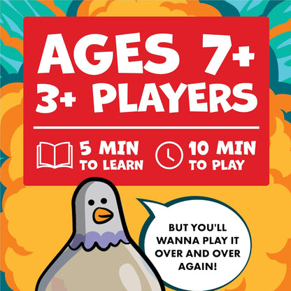 Exploding Kittens Hurry Up Chicken Butt 2-6 Players - Ages 4+ - 2 Minutes to Play - Hot Potato Style Card Game - Fun Card Game, Family Game Night, Creative Kids Game