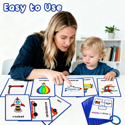 Learning Flashcards Number, 28 Different Number Educational Cards, Social Learning Card for Kids