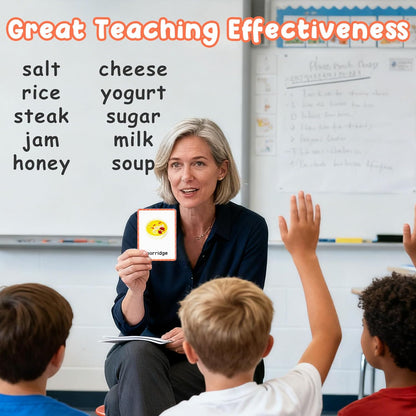 Learning Flashcards Number, 28 Different Number Educational Cards, Social Learning Card for Kids