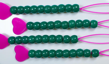 BeadBox: Sustainable Hair Beads for Kids, Reusable Organizer Storage Solution | 160 Hair Beads for Kids | Automatic Hair Bead Threader (Candy)