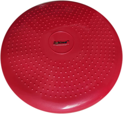 AppleRound Inflated Wobble Cushion with Hand Pump, Air Stability Board (Extra Thick), Core Balance Disc for Adults, Sensory Wiggle Seat for Kids, Flexible Seating for All Age, 13.5in / 34cm Diameter