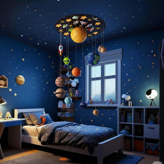 Novabright 87 Pcs Solar System Model Project Kit Include 16 Mixed Solar System Foam Balls 24 Pigment 4 Brushes DIY Polystyrene Spheres Balls for Outer Space Planet Foam Projects