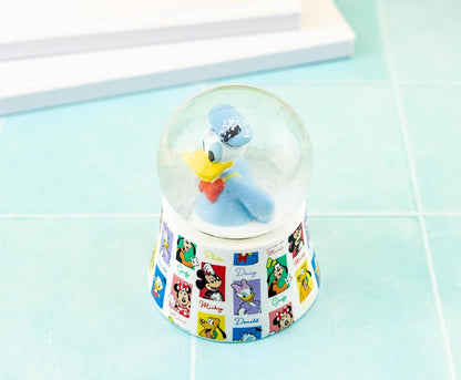 Silver Buffalo Disney Mickey and Friends Mini Light Up Snow Globe│Minnie Mouse│3.8 Inches Tall, 45mm (Small) - Colors A