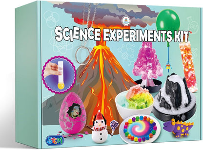 UNGLINGA 40+ Experiments Science Kit for Kids - Chemistry Set, Educational Toy Gift Idea for Boys and Girls Birthday Christmas S.T.E.M Scientist Learing Toy