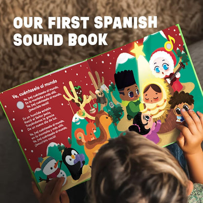 Dance with Jesus Christian Sound Books for Kids - 6 Bible Songs for Toddlers – Christian Gifts for Kids - Baby Bible for Baptism, Christening, Dedication Gifts, Sunday School, Preschool Homeschool