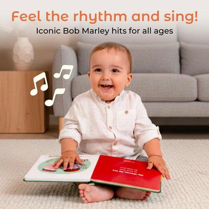 Cali's Books Rock Music Books for Toddlers 1-3 - Singing Button Sound Board Book for 2 Year Old Children, Musical Toddler Rock Songs Toys, 18 Month Interactive Learning Toy, USB-C Rechargeable