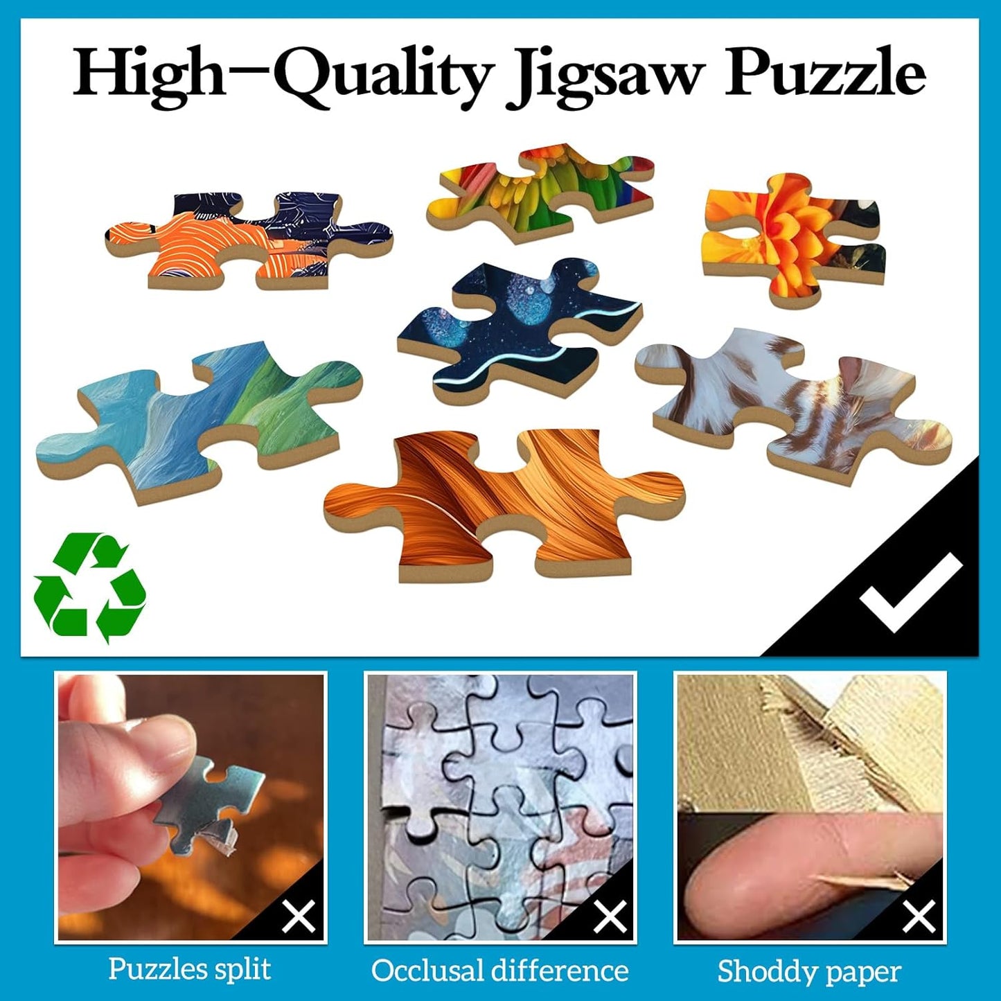 100 Pieces Puzzles Toys for Kids Ages 4-10, Knight & Princess Theme Jigsaw Puzzles, Preschool Educational Brain Teaser Puzzle for Boys and Girls 3 4 5 6 Years Old