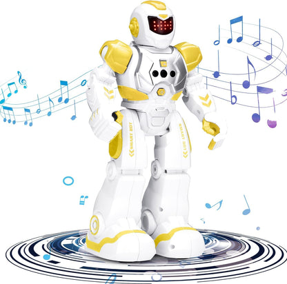 KingsDragon Robots Toy for Kids, RC Gesture Sensing Toy, Interactive Walking Singing Dancing Robot Birthday Presents for Boys Girls Age 6 7 8 9 Years Old
