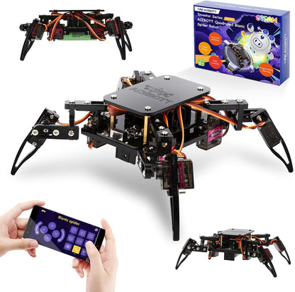ACEBOTT Robotics for Kids Ages 12-16，Bionic Biped Robot Kit for Arduino ESP32, STEM Science Kits, Cool Engineering Building Toys, Science Coding Kit for 12+ Boys Girls Teens and Adults Unique Gifts