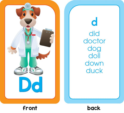 School Zone Phonics Made Easy Flash Cards: 56 Cards, Kindergarten, 1st Grade, 2nd Grade, Early Reading, Short Vowels, Long Vowels, Letter Combinations, Word-Picture Recognition, Ages 6+