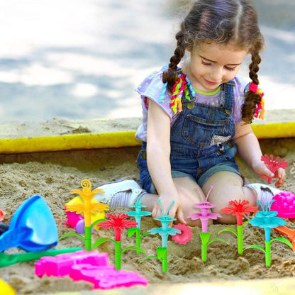 CENOVE Birthday Toys Gifts for 3 4 5 Years Old Toddler Girls Boys,Flower Garden Building Toy STEM Educational Activity Preschool Easter Gift for Kids Age 2-4 Easter Basket Stuffers(130 Pcs)