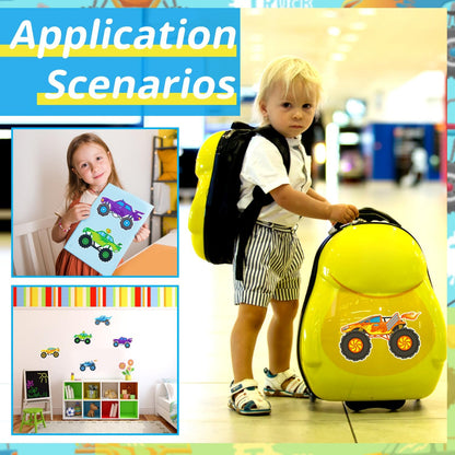 24-Sheet Make Your Own Science Sticker Kit | Microscope, DNA & Scientist Designs - Reusable Educational Decor for Classrooms & Kids Rooms