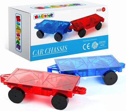 MAGBLOCK 85Pcs Marble Run Magnetic Tiles Toy Building Blocks STEM Educational Child Brain Development Kit Magnet Construction Toys for Boys Girls Kids Age 5 6 7+ Years Old