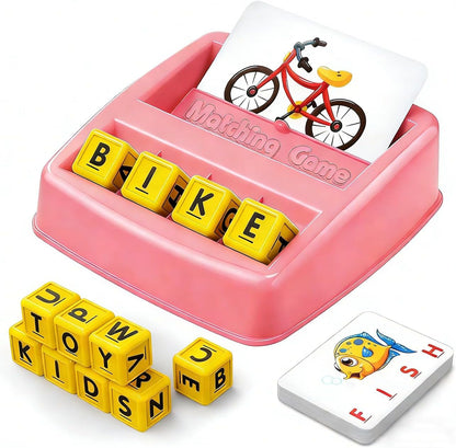 NARRIO Educational Toys for 3 4 5 Year Old Boys Gift, Matching Letter Game Preschool ABC Learning Toys for Kids Ages 4-8 Years, Christmas Birthday Gifts for 3-6 Year Old Boys Toddler Toys Age 2-4