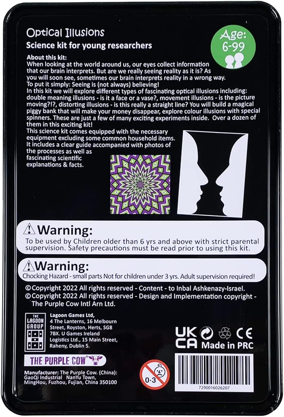 The Purple Cow- The Crazy Scientist Crystal Craze Experiment Stem Education Science Kit for Kids Boys & Girls Aged 10+