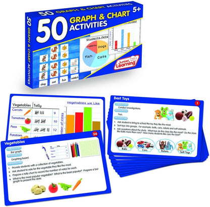 Junior Learning JL334 50 Graph & Chart Activities
