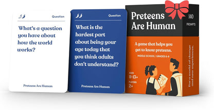 Children are Human | 140 Conversation Cards to Help Bond with Kids | Card Game for Elementary School Children | Designed by Experts for Grades 2-5 | Ages 7-10+