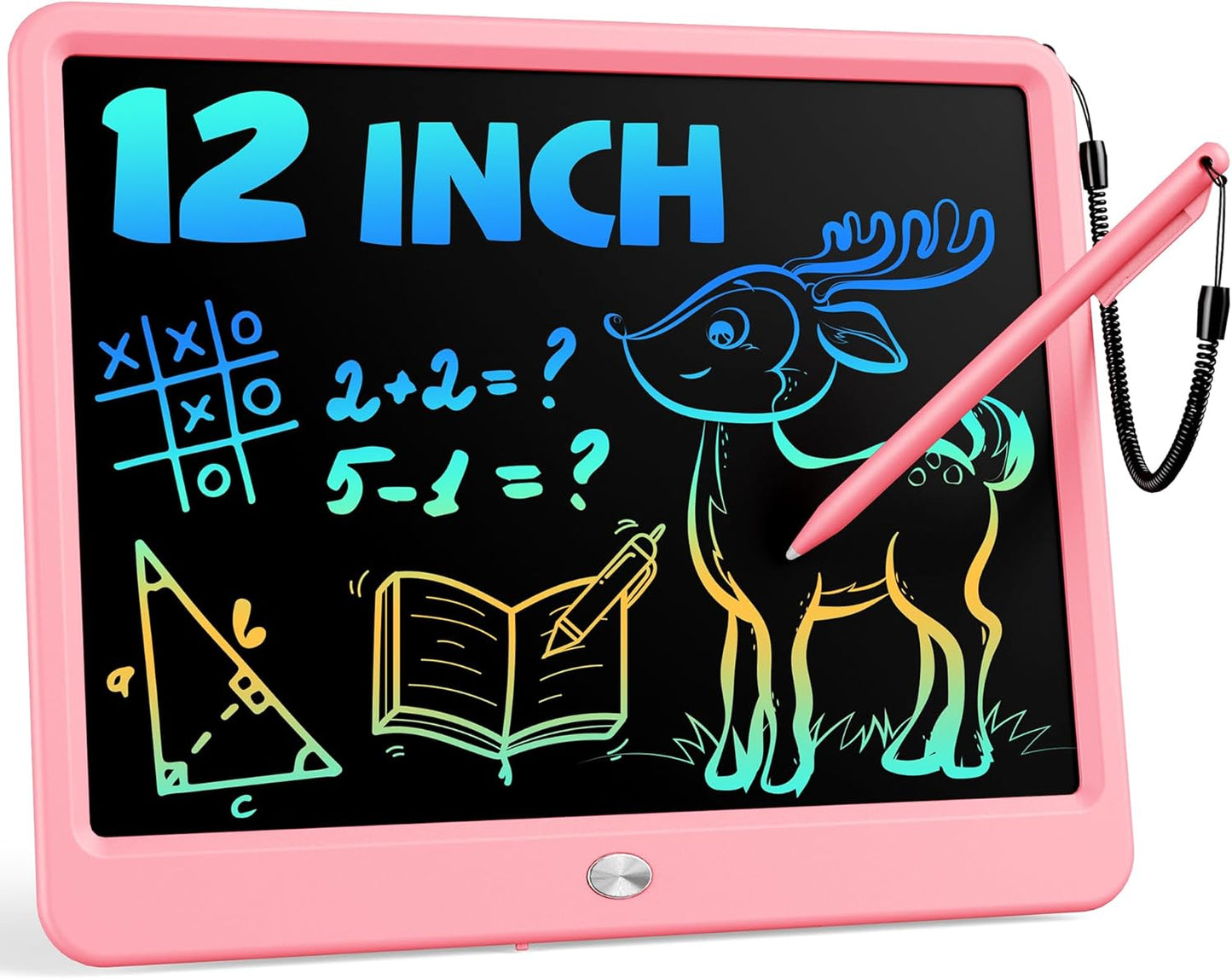 Bravokids Toys for 3-6 Years Old Girls Boys, LCD Writing Tablet 10 Inch Doodle Board, Electronic Drawing Pads, Educational Birthday Gift for 3 4 5 6 7 8 Years Old Kids Toddler (Blue)